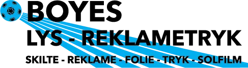 Boyes Lys & Reklametryk — sponsor for Sakskøbing Fitness Forening