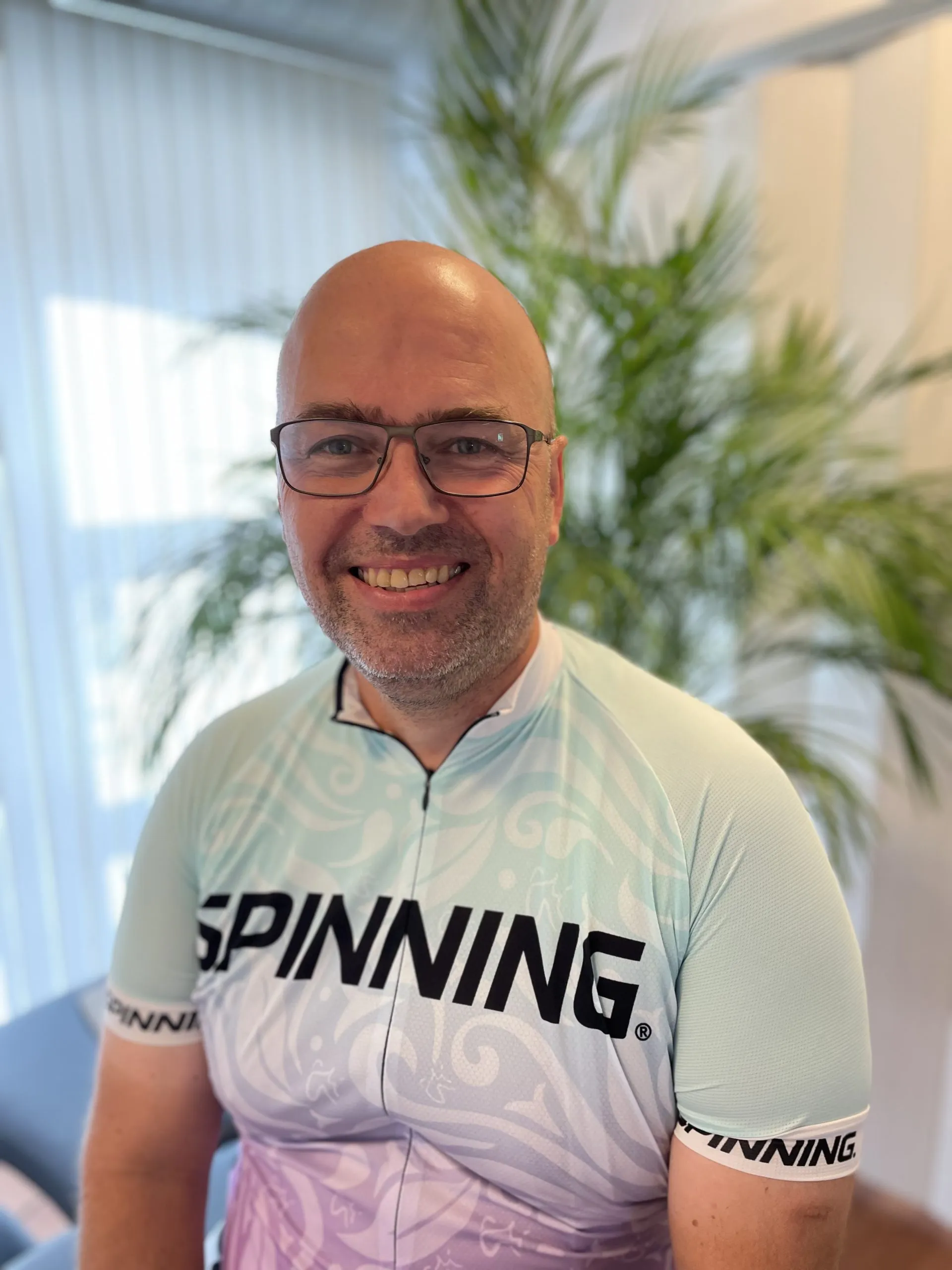 Jan Brund, holdinstruktør i Sakskøbing Fitness Forening