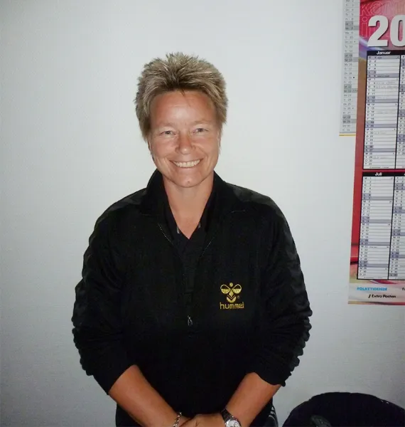 Vivi Madsen, holdinstruktør i Sakskøbing Fitness Forening
